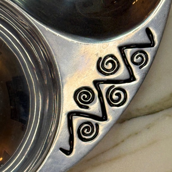 Vintage Wilton Armetale Reggae Chip & Dip Bowl Tray | Retro Serveware - Picture 3 of 7